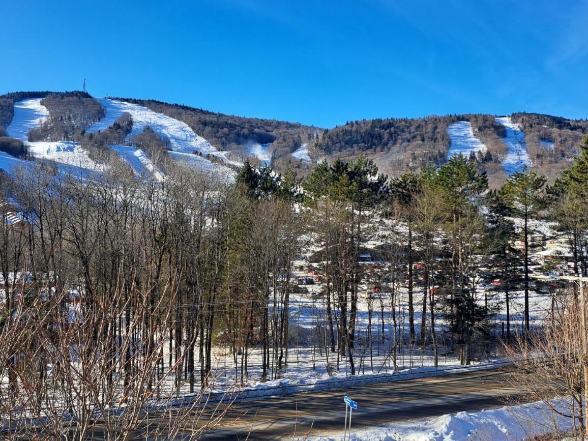 Superbe Condo Face Aux Pentes De Ski Stoneham!!! Luaran gambar